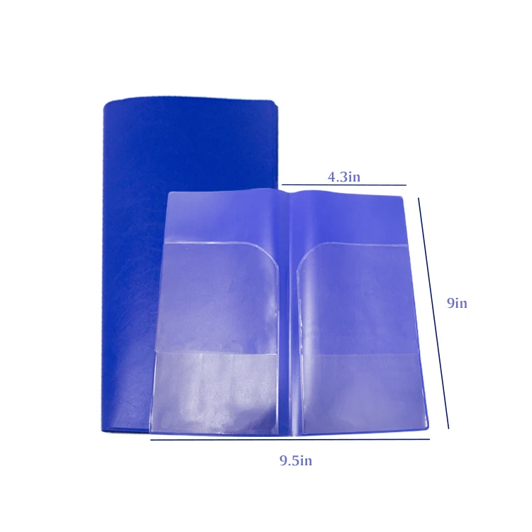 Custom Logo Travel Wallet Multi-function Waterproof Plastic Vinyl PVC Passport Document Holder Passport Travel Ticket Holder