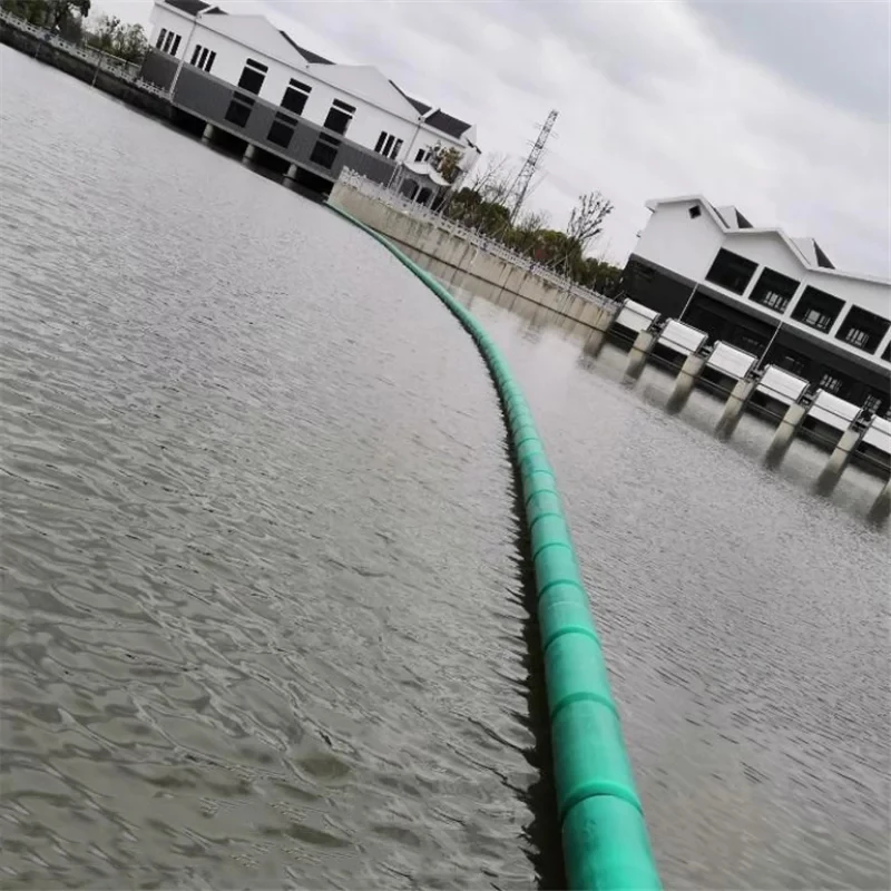 Long Working Water Surface harbour float plastic sea floating boom buoy barrier float