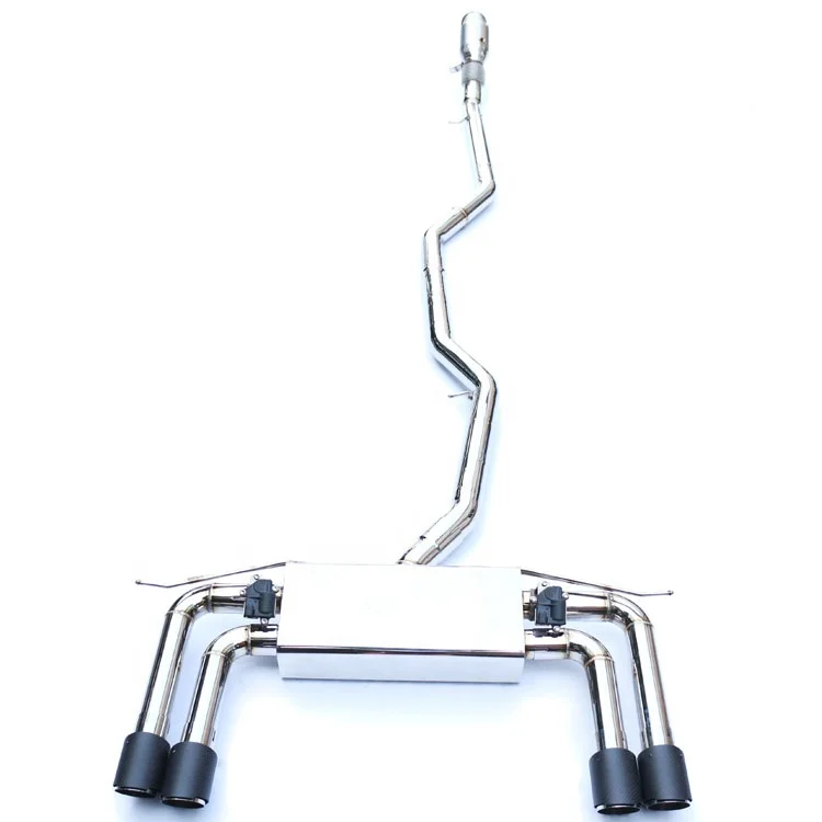 SUS304 E83 электронный глушитель выхлопной трубы для BMW X3 X4 X5 X6