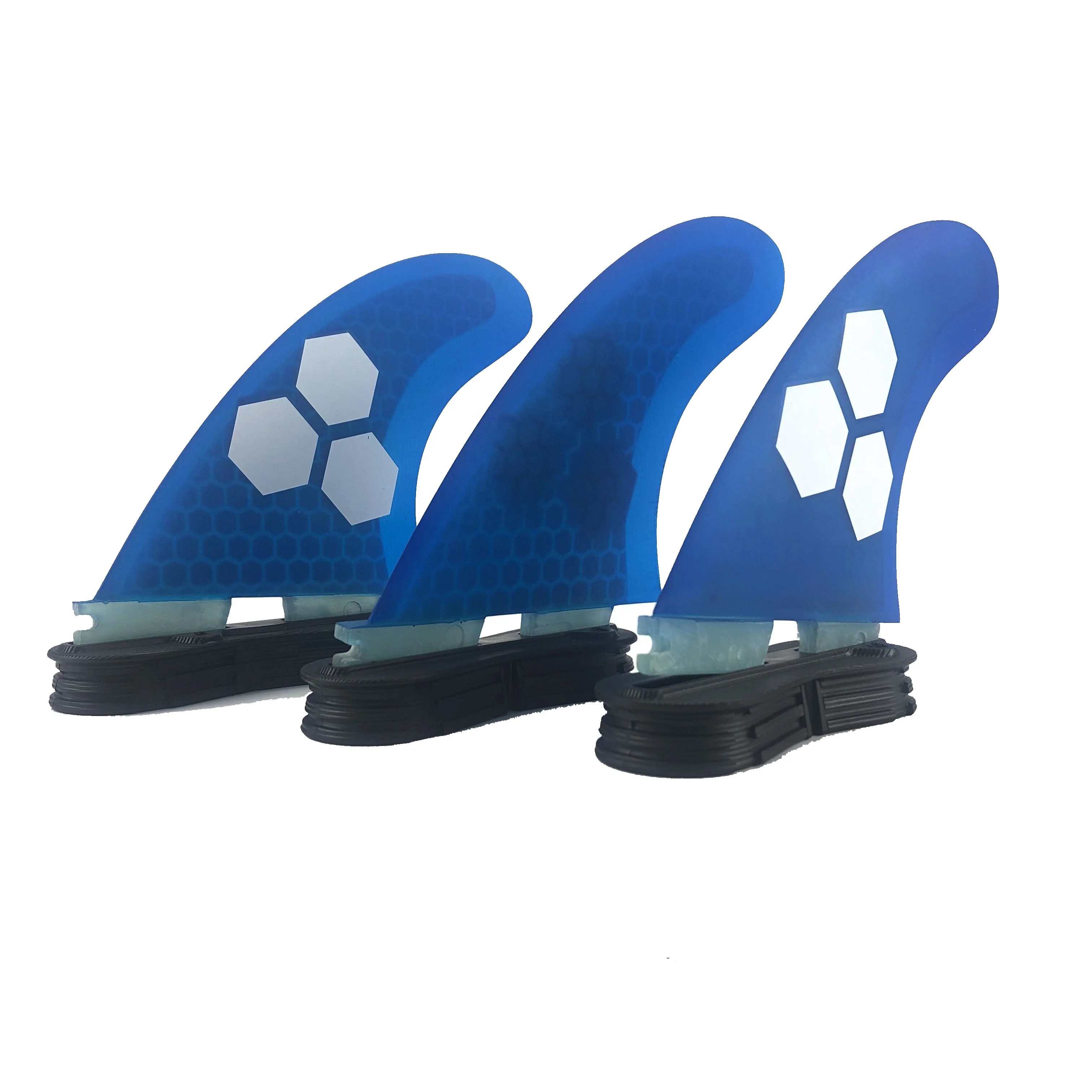 New Arrival Custom Surfboard Fins Fiberglass Surfing Fins Carbon Fiber Fins for Surf With Classic Color Blue Black Yellow Red