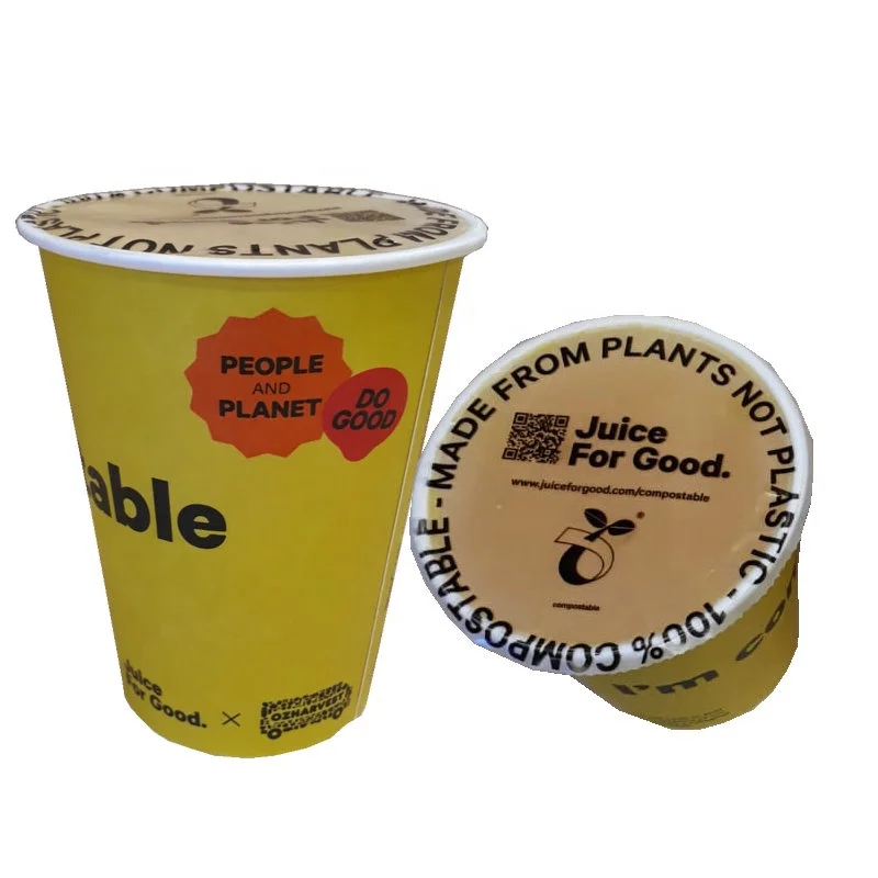 Biodegradable and Compostable Clear Plastic Cup Sealing Film
