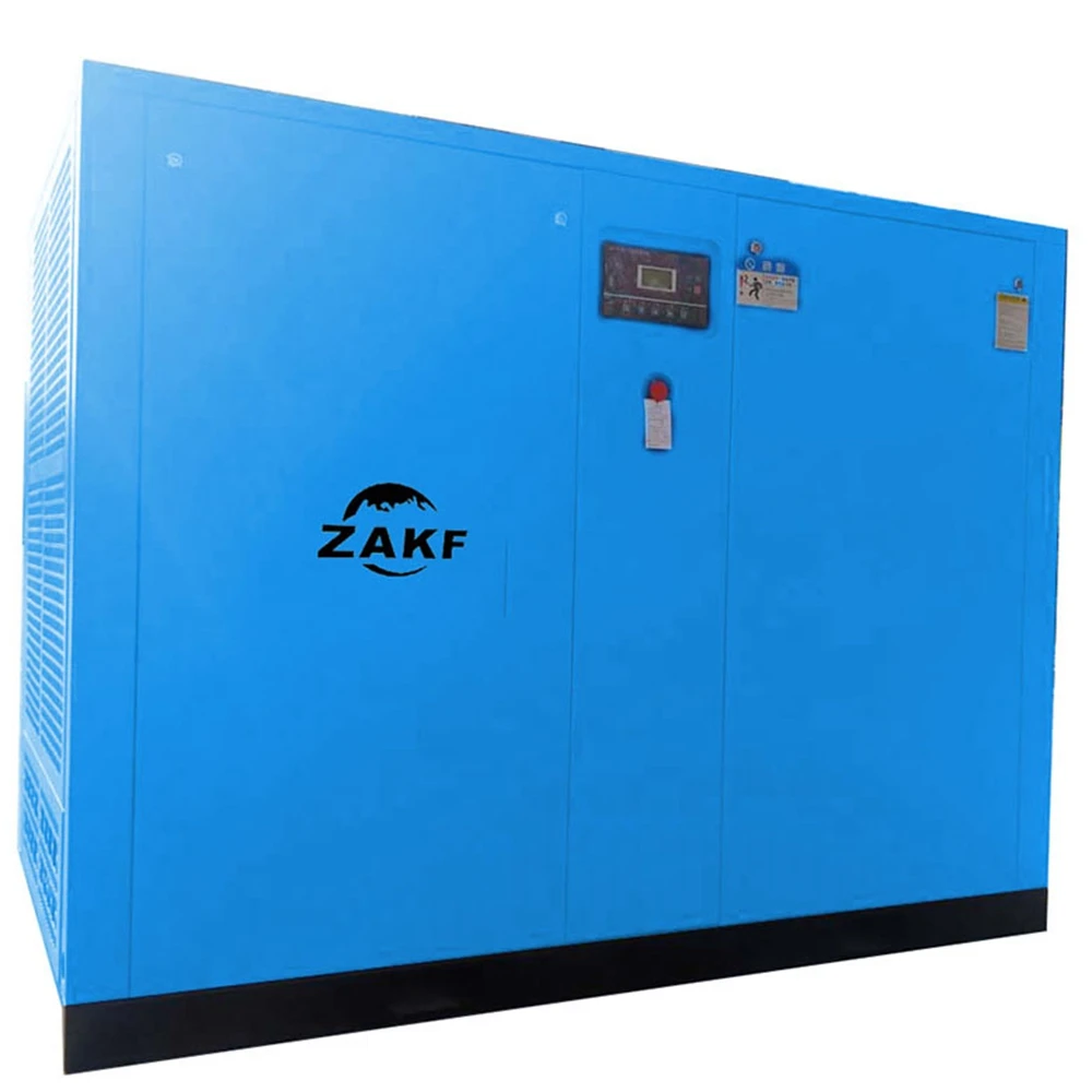 Industrial Equipments ZAKF 45KW 60HP screw air compressor for extrusion blow molding machine