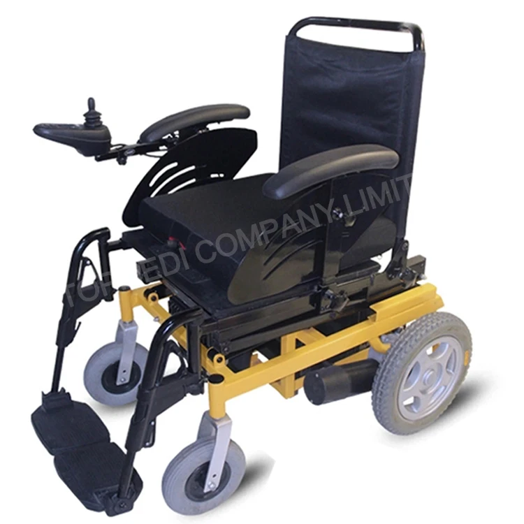 Automatic Lifting Electric Wheelchair Comfortable Reclining Backrest Wheelchair For Disabled