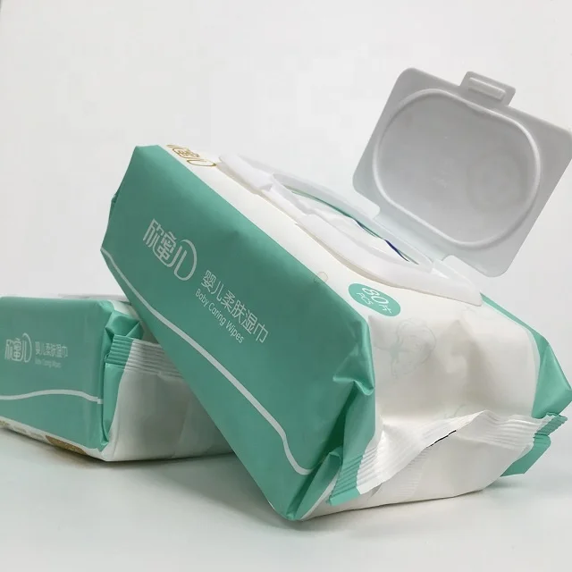Good quality baby wipes in stock, English packaging, safe and convenient Wet wipes wet tissue
