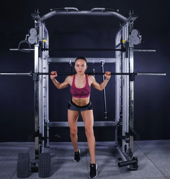 2021 Manufacture Multi Power Rack Gym Fitness Equipment Squat Machine Squat Rack Smith Machine