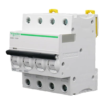 good quantity and good quality  IC65N Miniature circuit breaker C curve 3p 4p 32A 16A 4A MCB
