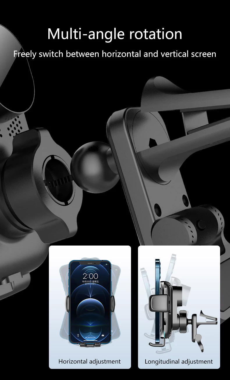 
New product Amazon wholesale 12V 1.2A 15W Universal Charger Fast Quick Charging Custom Wireless Charger Power Bank For iphone 