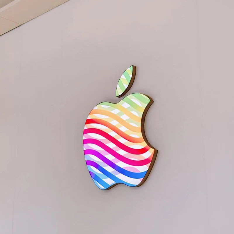 Customized 3D luminous characters for factory LED lights