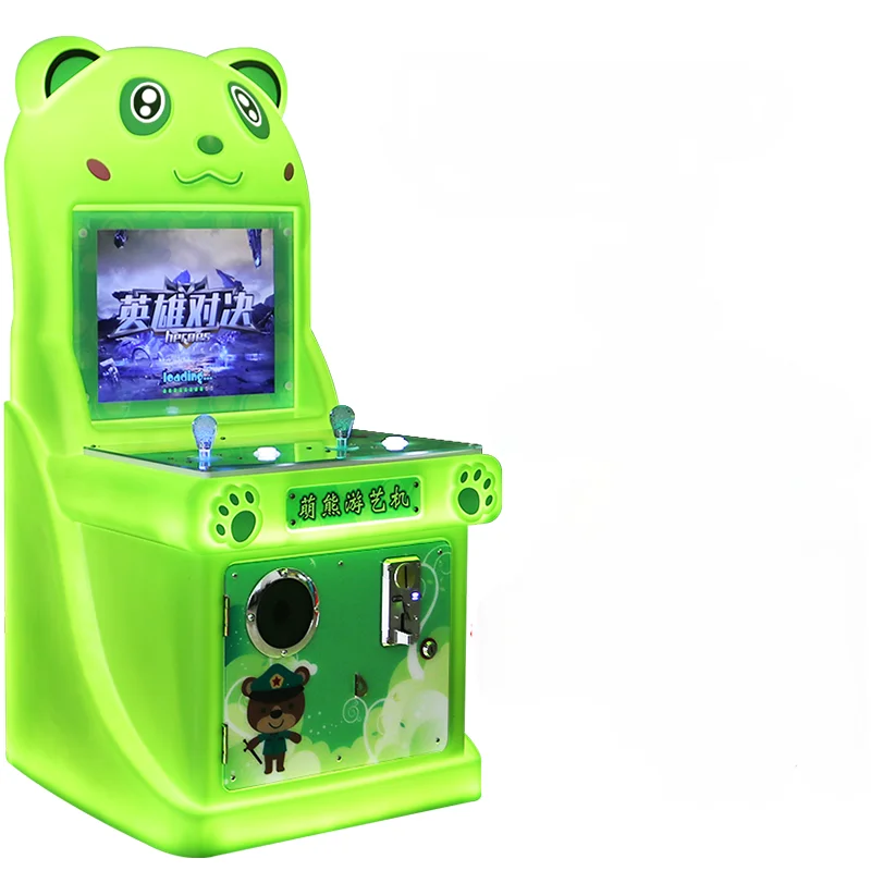 High Quality Kid Play Factory Cute products Bear Bullets coin operated Racing Shooting children Game Machine