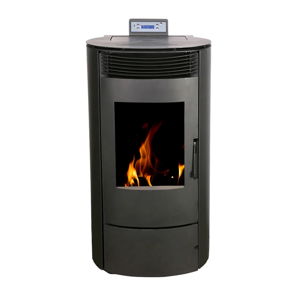 FLAMME VERTE 7 STARS  READY ModernWood Biomass Pellet Burning Stoves Wood Burning Fire Heaters Fireplace for Home Use