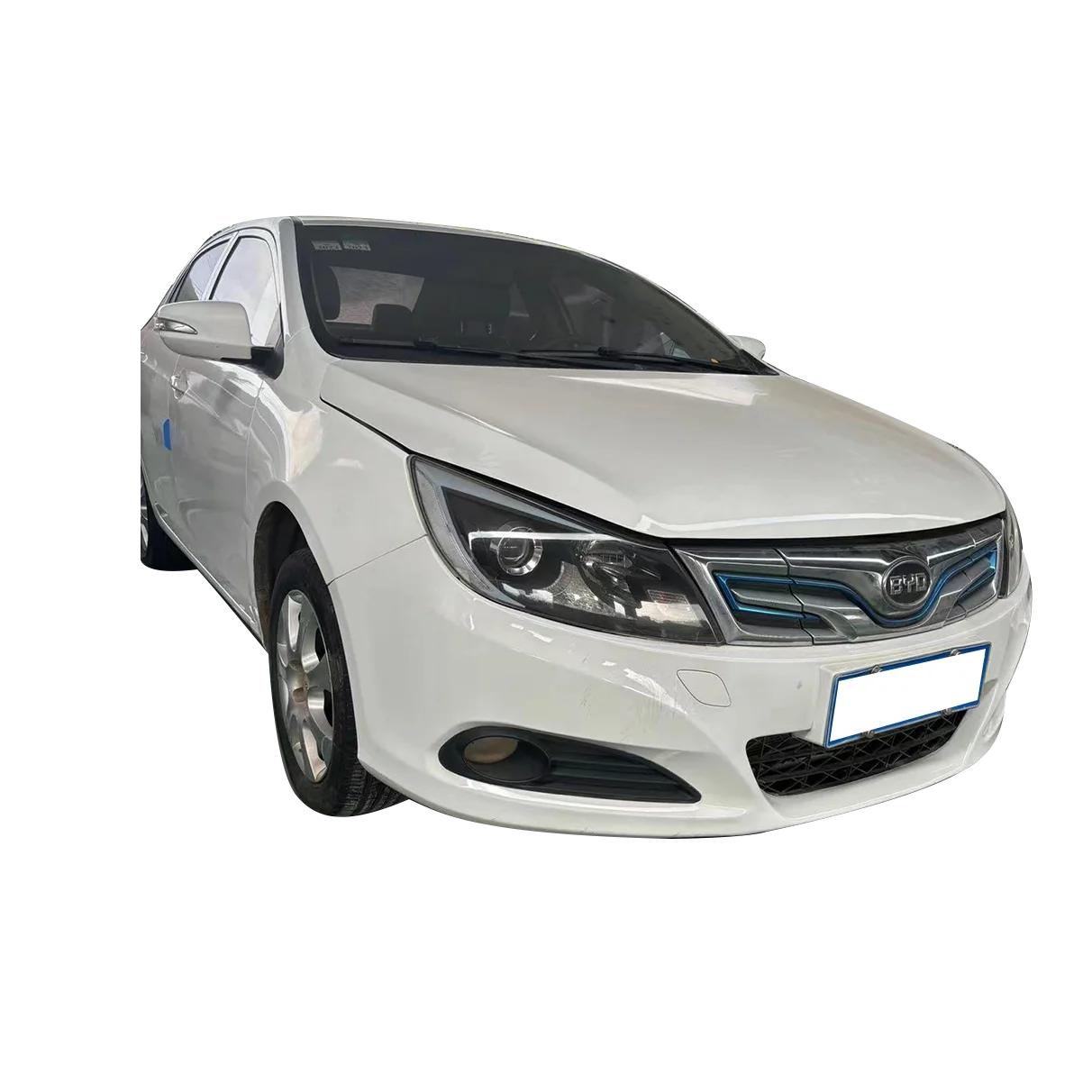 Wholesale 2017 BYD E5 300e model Used Car Second Hand Vehicles Cheap Ev Electric Cars