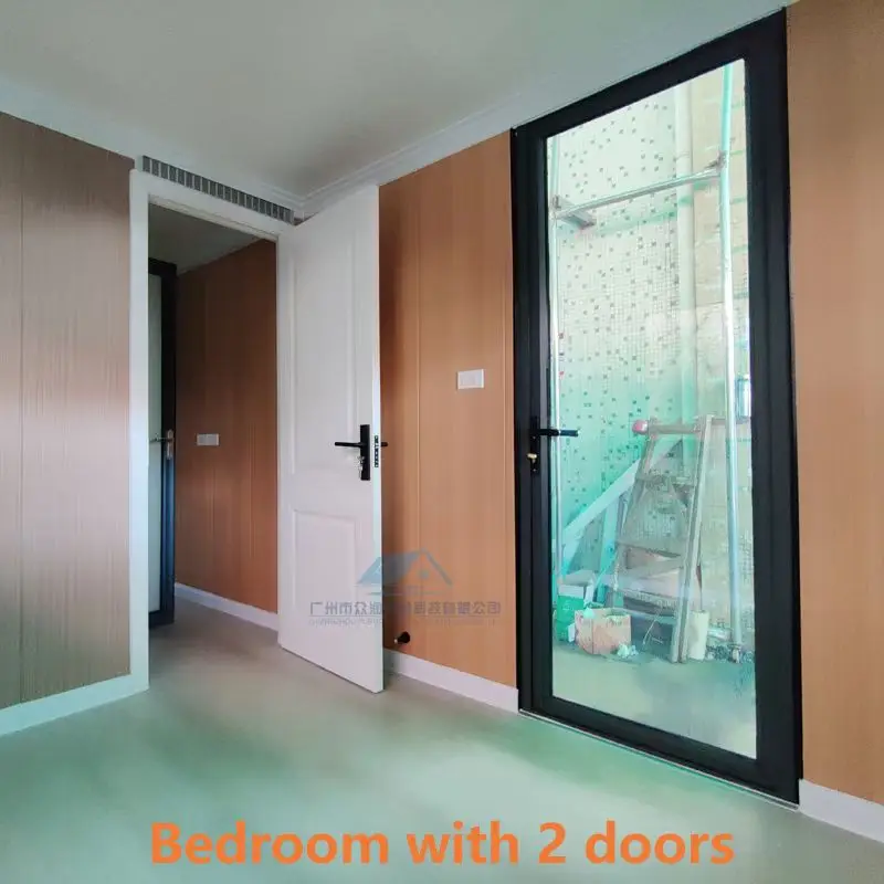 Move-in Ready Container Apartment for Staff Housing with Toilet and Shower