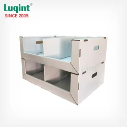 CMYK Printing Size Customized Retail Cardboard Display Counter For Pillow Countertop Carton Display Box In Supermarket