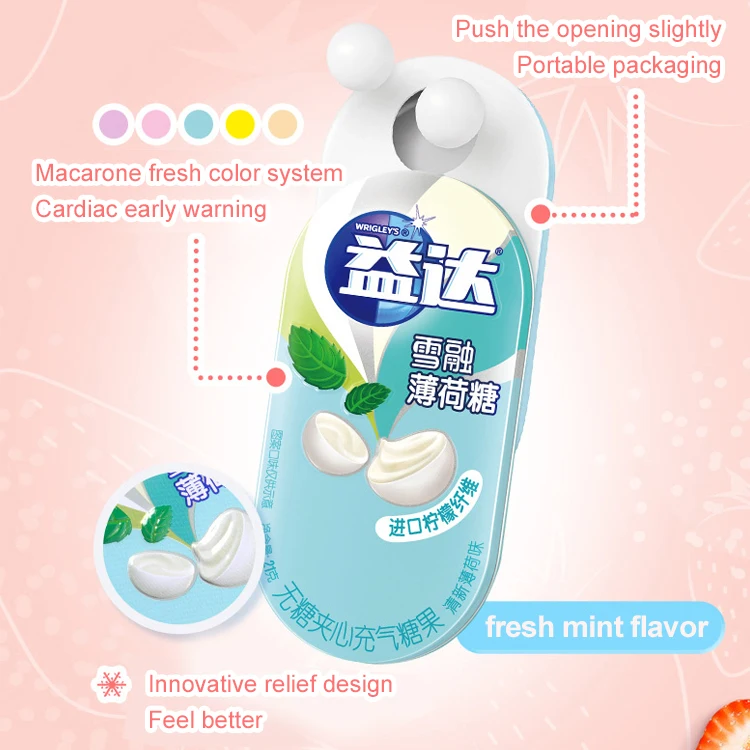 EXTRA Mint new snow melt sugar