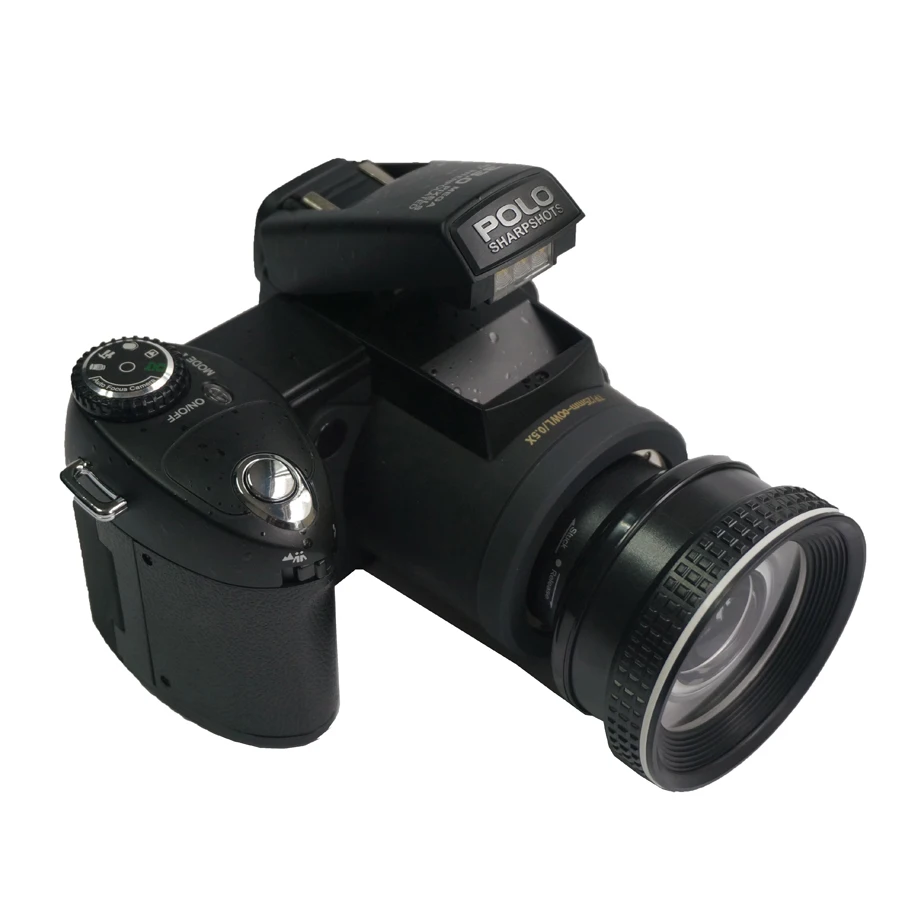 Цифровая зеркальная камера D7100 с широкоугольным объективом и 8-кратным цифровым зумом