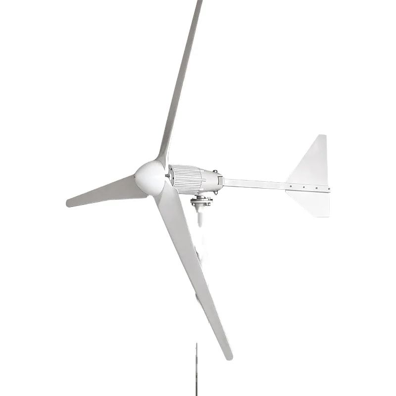 Horizontal Axis 2000w 2500w 3000w home wind turbine generator with controller inverter battery