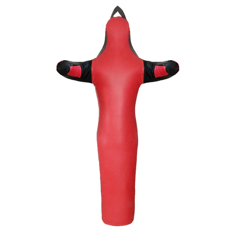 Wholesale Boxing Leather Unfilled Grappling Dummy ,MMA Jiu Jitsu UFC judo Standing Wrestling Dummy