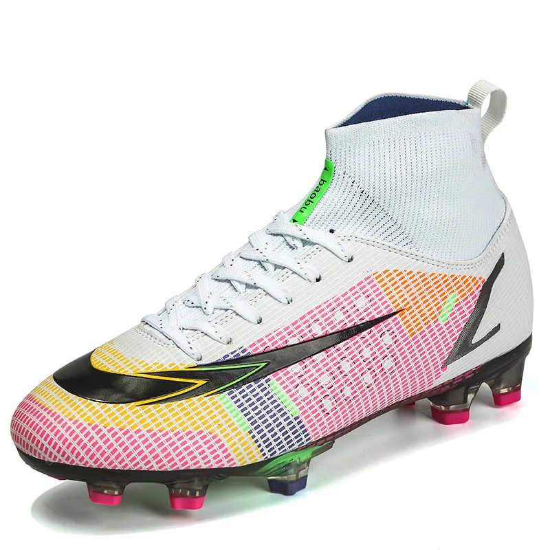 PDEP high quality shoes football for men bretheable long nail grass sports soccer