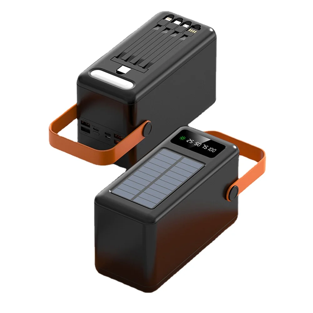 OSWELL TYPE C Power Bank Solar Energy Charger For Mobile Phone