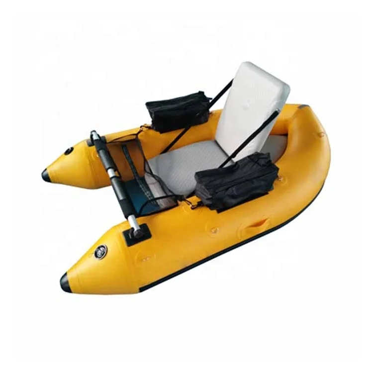 china factory provide 150cm 170cm 190cm custom inflatable kayak fishing boat float tube belly boat