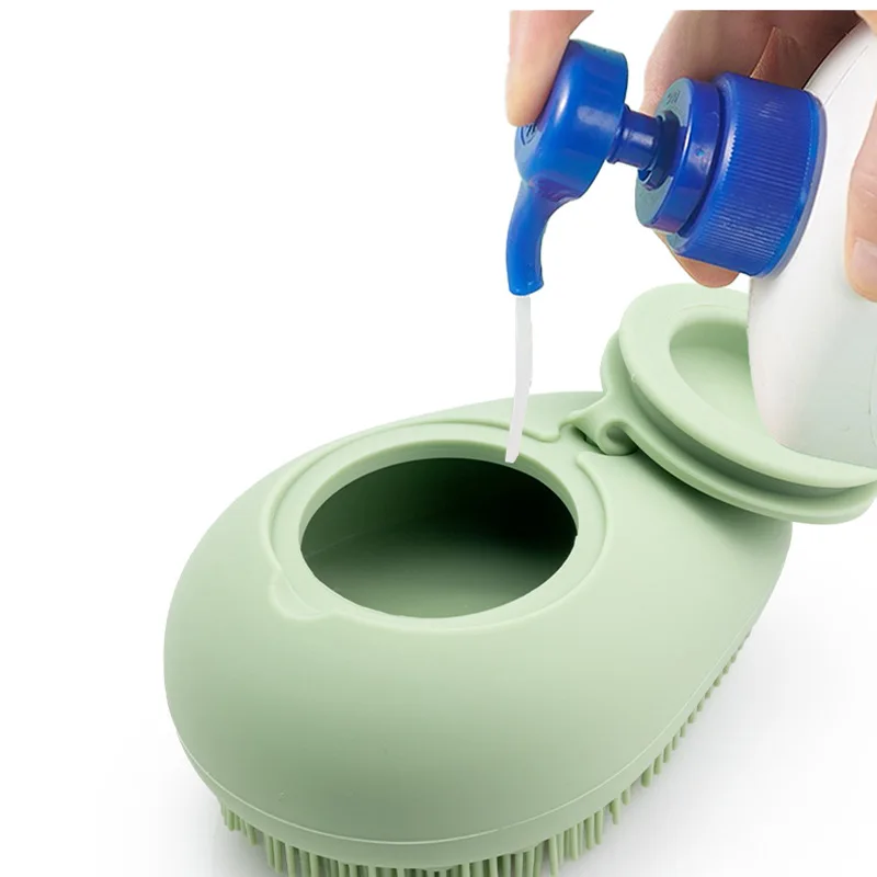New product bath brush home soft silicone glue Bathing brush adults and children commonly rubbing bath artifacts