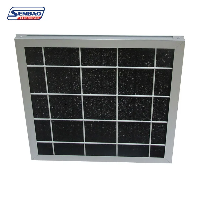 Manufacturer Sponge Mesh Panel Filter Foam Activated Carbon Filter For Air Handling Systems