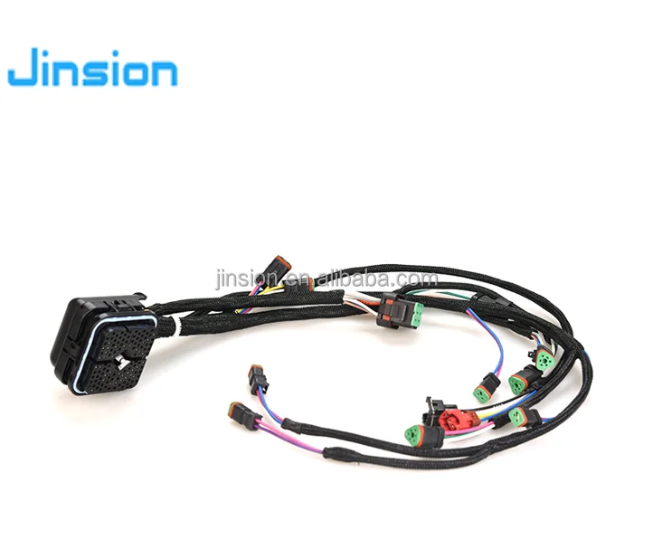 JINSION Excavator parts E330D Engine wire harness for Cat 330D C9 Engine cable wire harness 235-8202