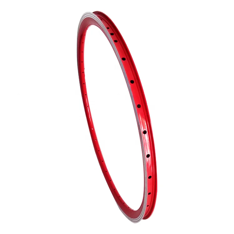 2021 Hot sale Aluminum alloy bicycle rims  mountain bike wheel colorful fixed gear 32H bike rim