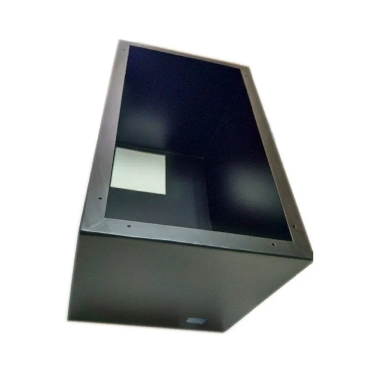 
Customized powder coated black process industry dvd dvr case metal stamping parts 