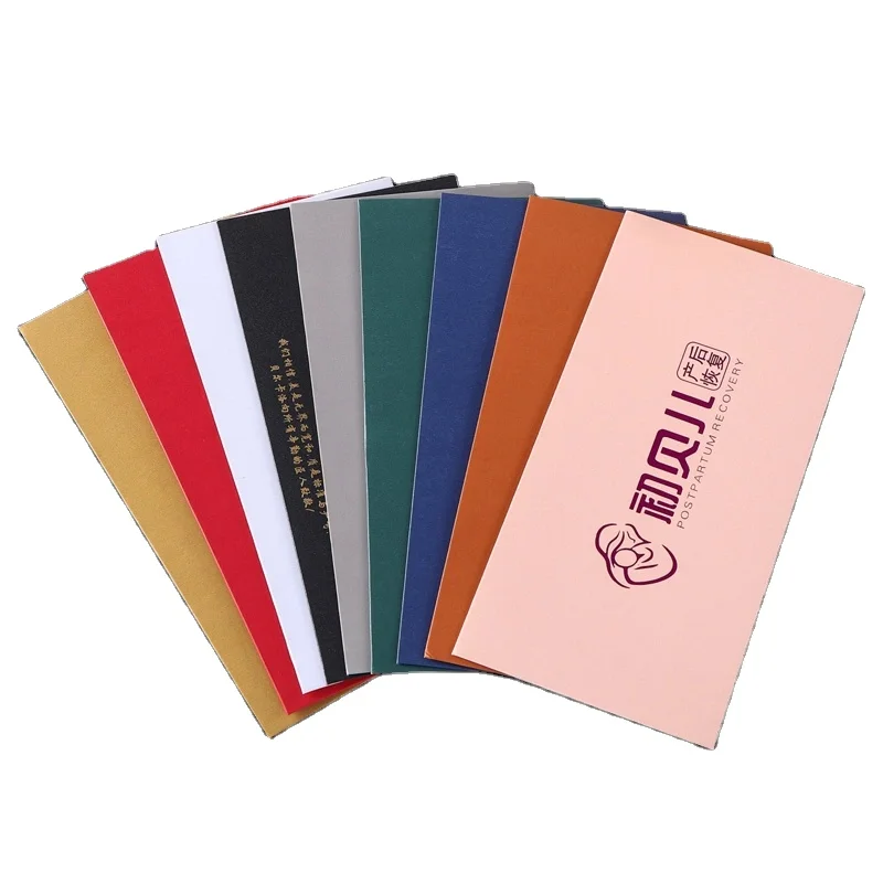 Embossed Logo Matt White Art Paper Custom Paper White Envelopes With Thank You Card For Fashion Brand