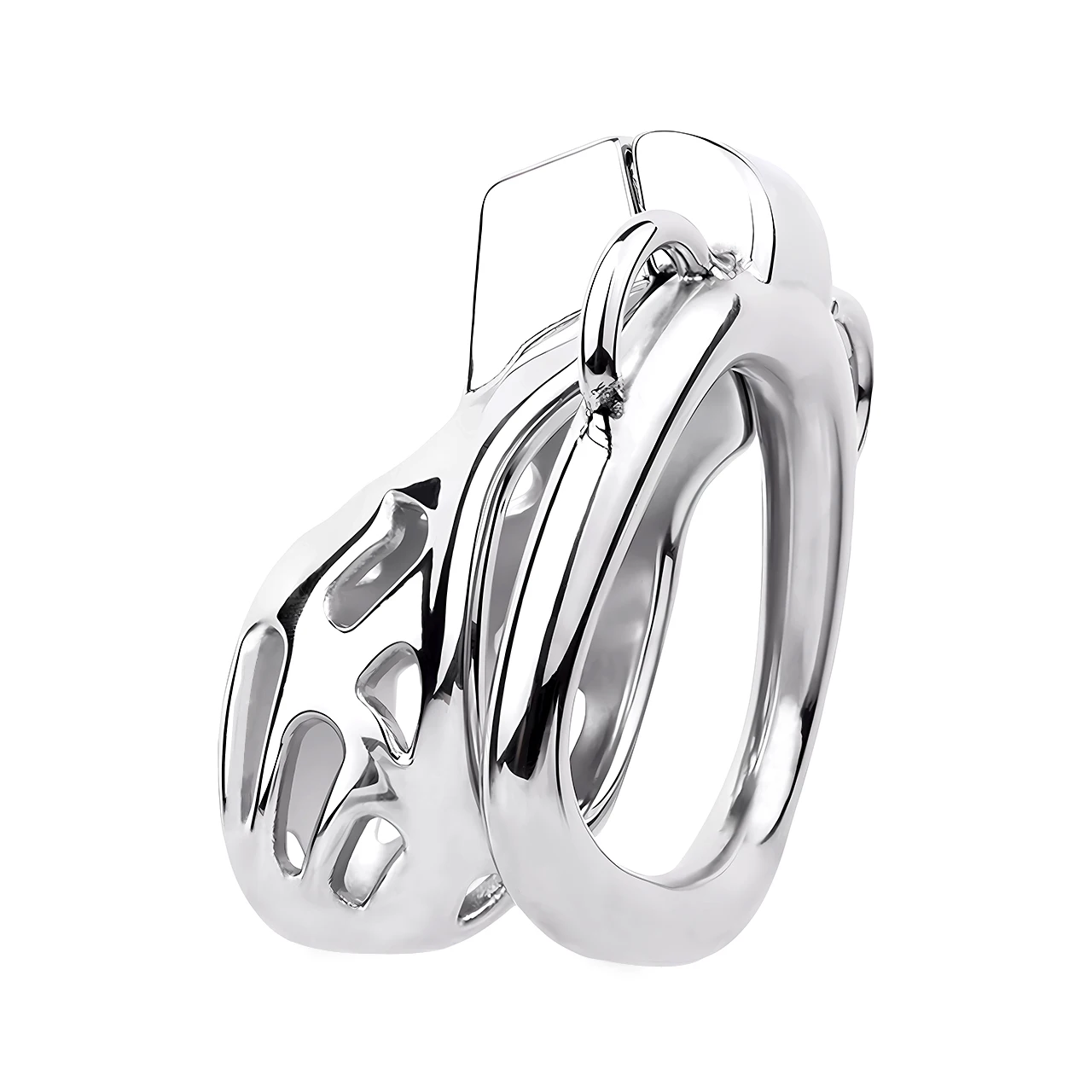 Promotional Price Harness Male Chastity Cage For Men Lock Penis Fetish Cock Cage Bondage Sex Toy With Leather Belt