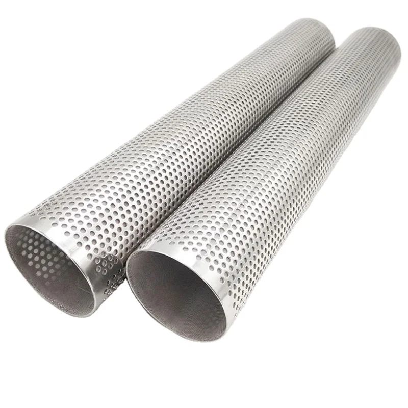 Ss 304 316L Stainless Steel Perforated Basket Strainer for water filter bucket