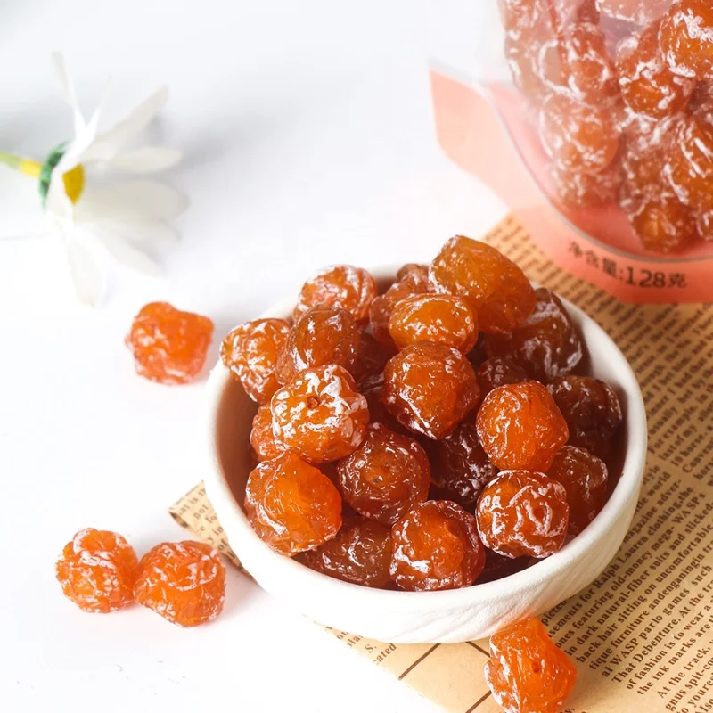 Wholesale 128g High Quality Healthy and Natural Plum Fruit Dry Fruits Prunes Good Taste Sun Dried Soft blueberry plums snack