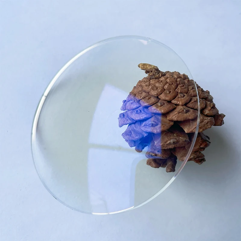 Оптические линзы hmc с голубым блоком, высококачественные прозрачные линзы 1,56 с одним видением HMC uv420, готовые линзы с голубой огранкой, линзы с защитой от синего света