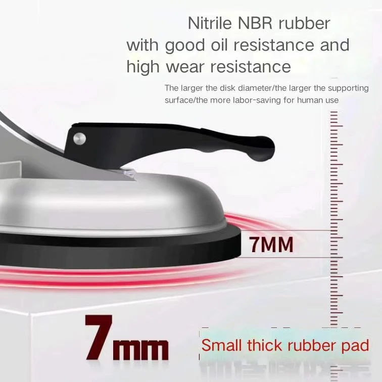 Hot Iron Two Claw Movable Head Glass Tile Suction Cup Suction Cup Handling Suction Device