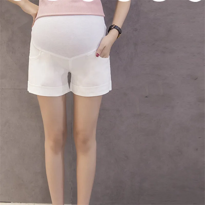 Повседневные Шорты Для беременных женщин подтягивающие живот брюки дикие