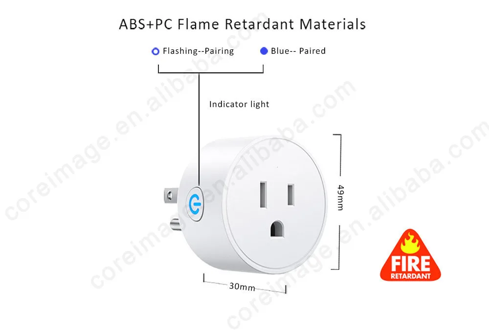 UK/US/EU plug Smart socket Tuya Smart Socket WiFi Connection APP Remote Control Smart Home Socket