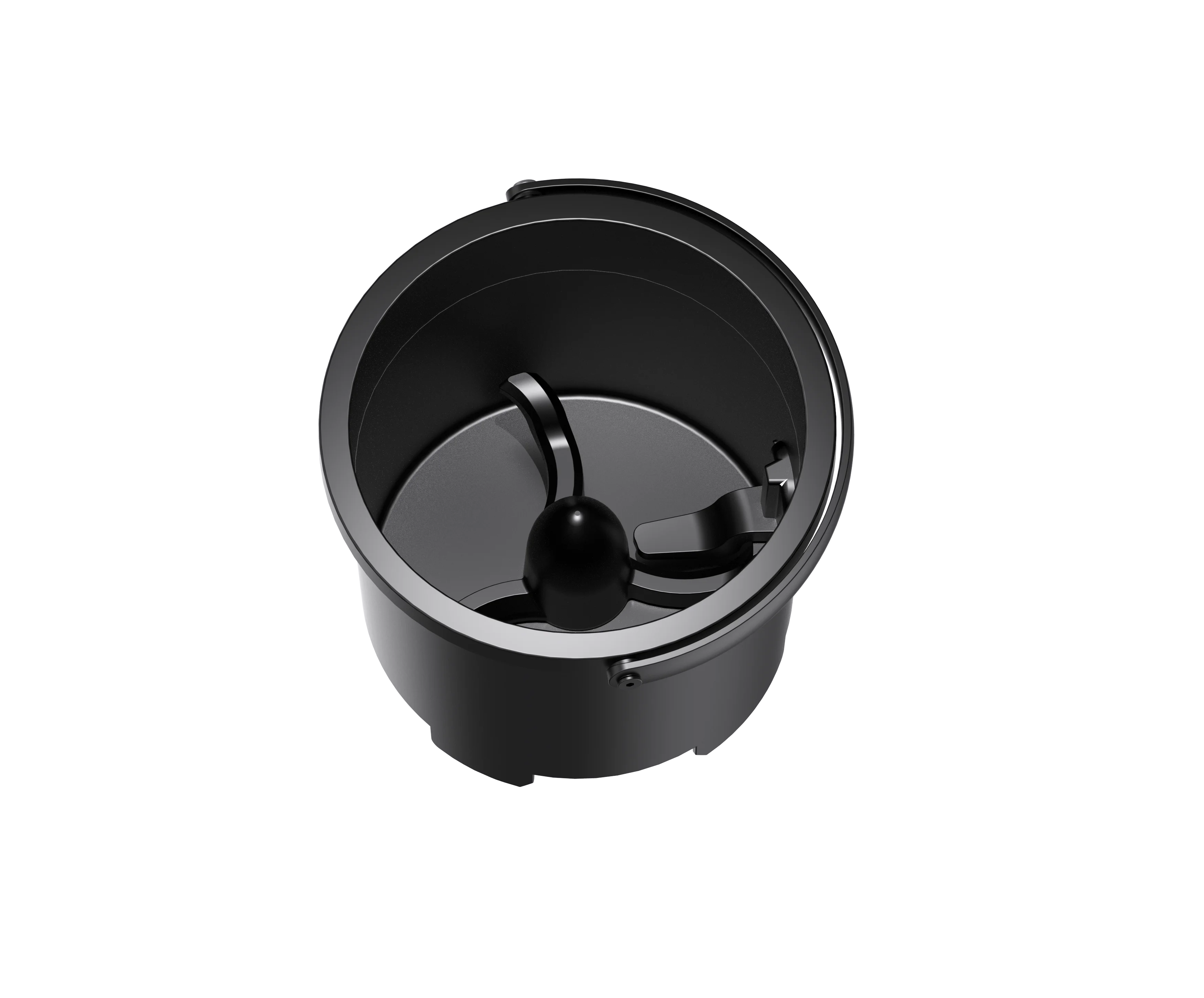 the Replacement disospal bucket of the fully automatic food waste composting machine,Black , 2L