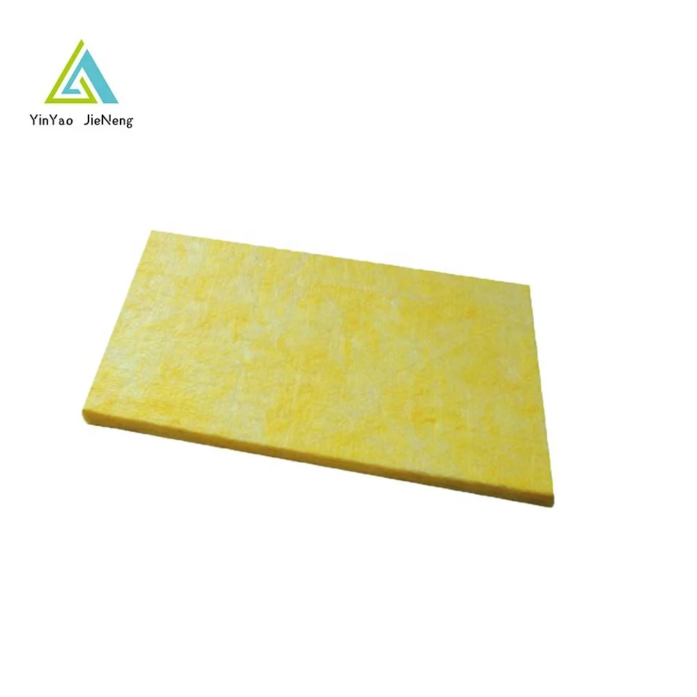 thermal fireproof fiber glass wool penal insulation building material