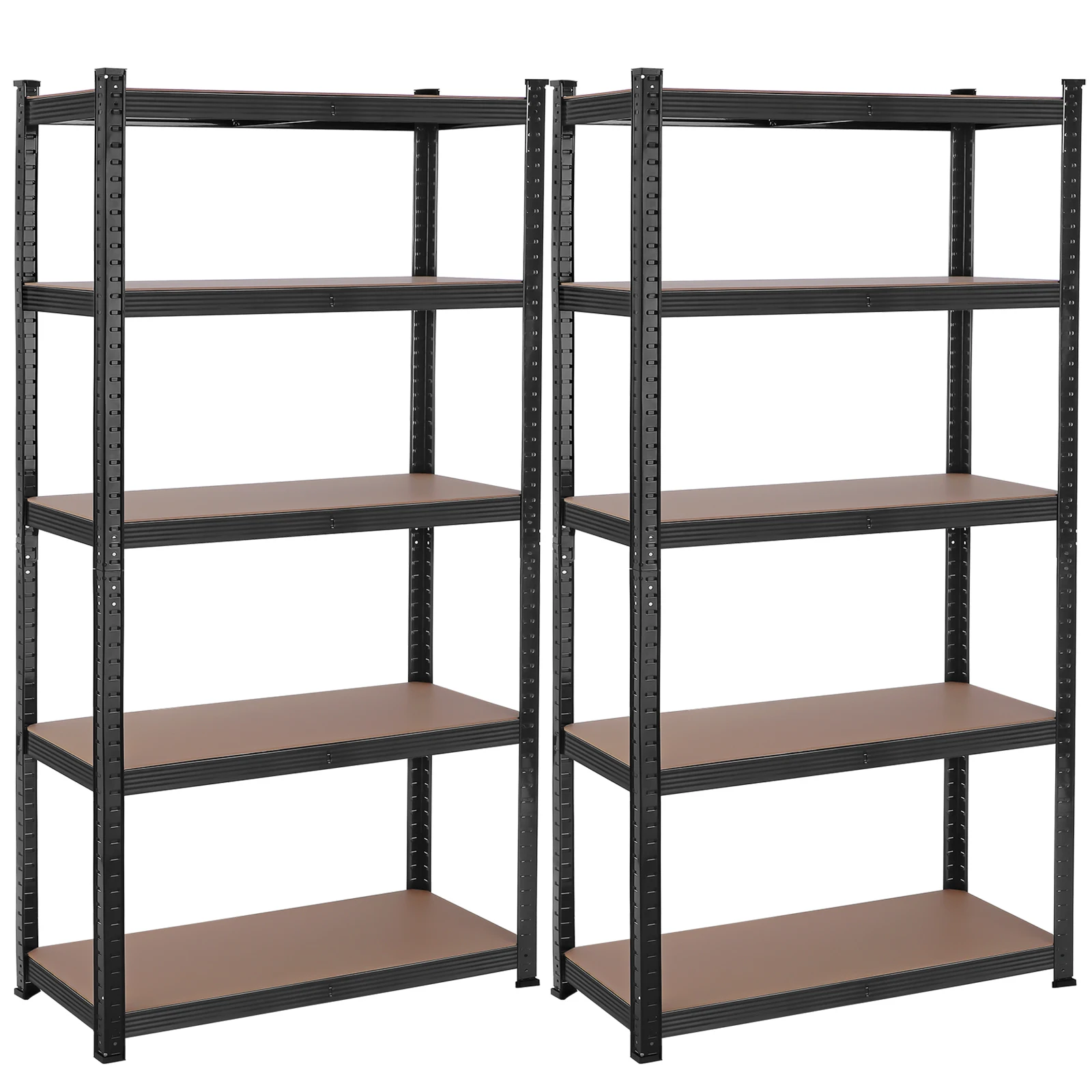 SONGMICS Adjustable Steel Shelving Storage Rack 130KG Per layer light duty 5 layer industrial warehouse storage rack