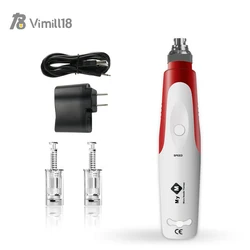 Высококачественная Автоматическая электрическая Дерма-ручка, электрическая игла для удаления микроиголков, Дерма-ручка, автоматическая дермапен