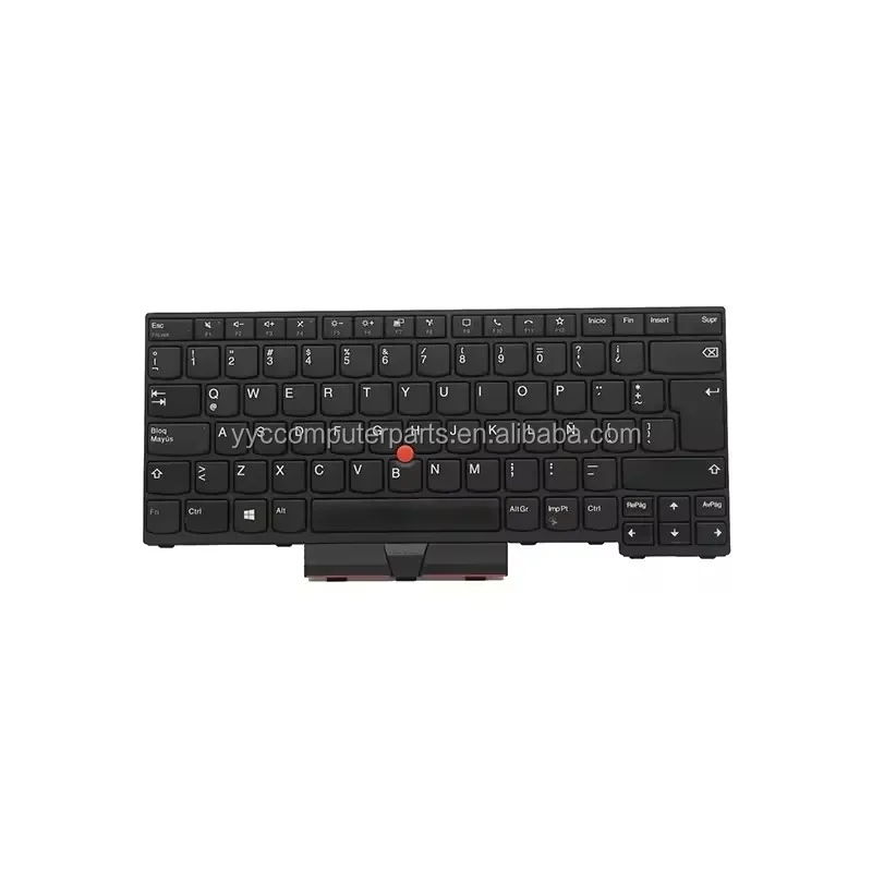 Keyboard Latin Spanish Black For ThinkPad L14 2 L14 5N20W67655