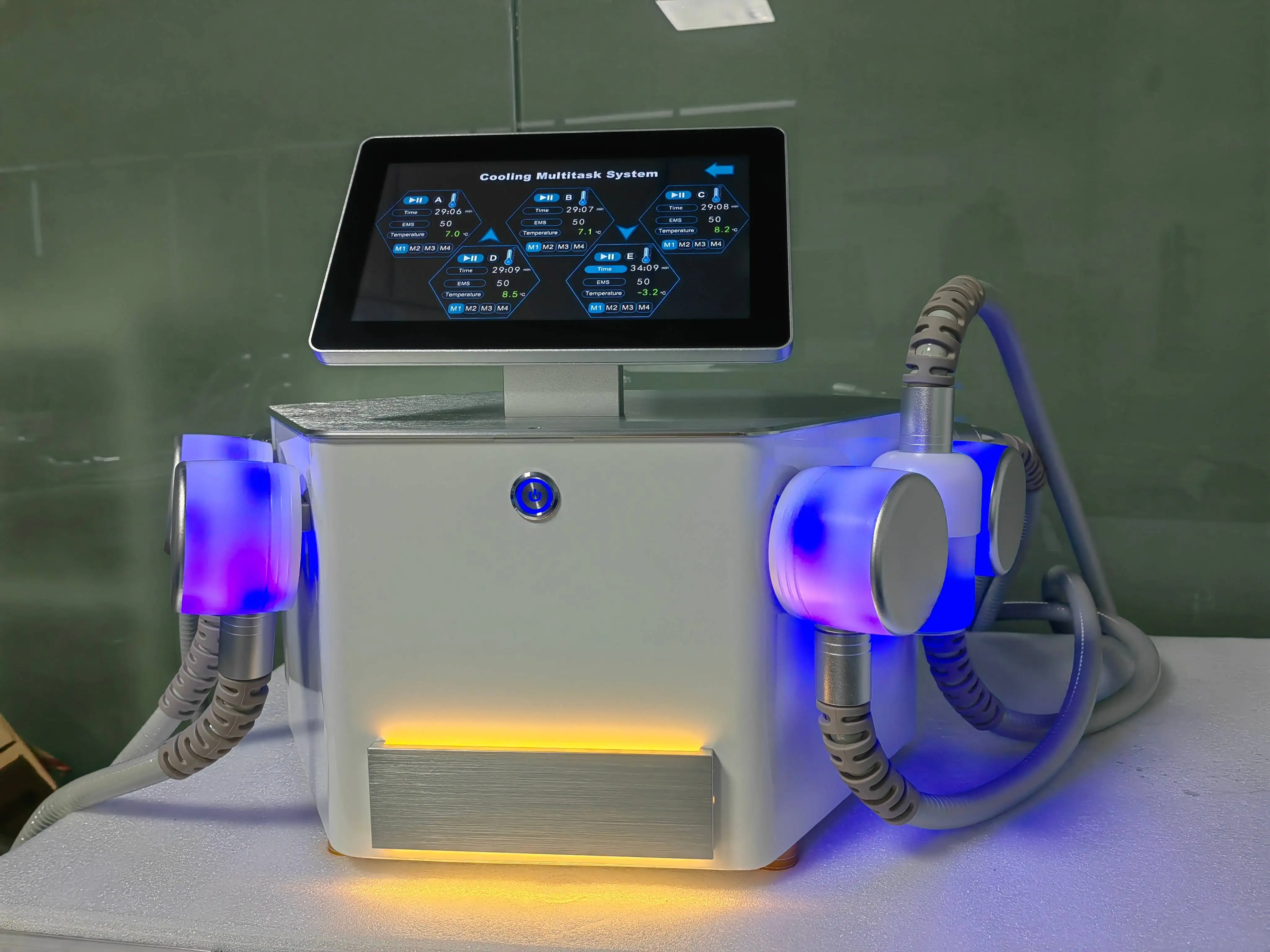 Weight Loss Cryoskin 4.0 Cryo Thermal EMS T Shock 3.0 Cryo Therapy for Face Body Machine EMS Thermal Cryoskin Slimming Device