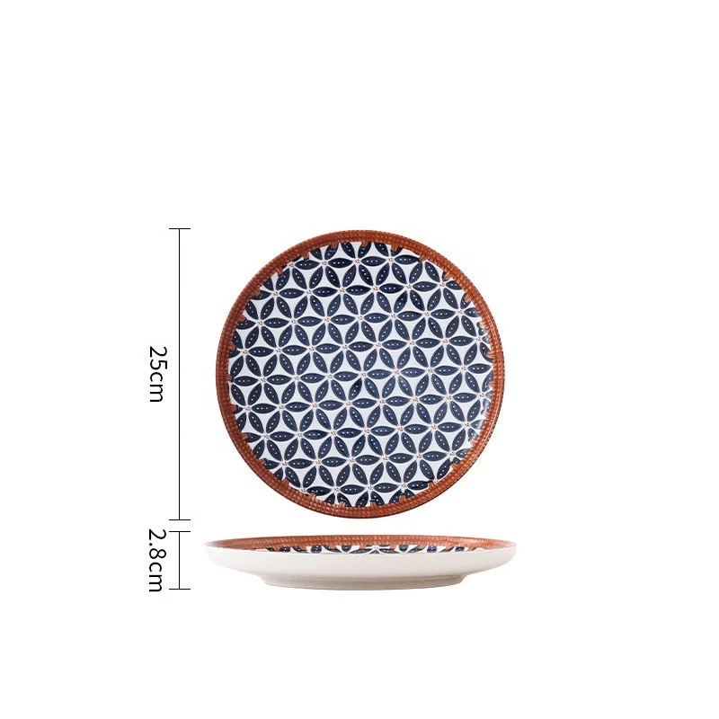 Restaurant White Melamine Oval Kitchen Steak Pasta Plate Melamine Dinnerware