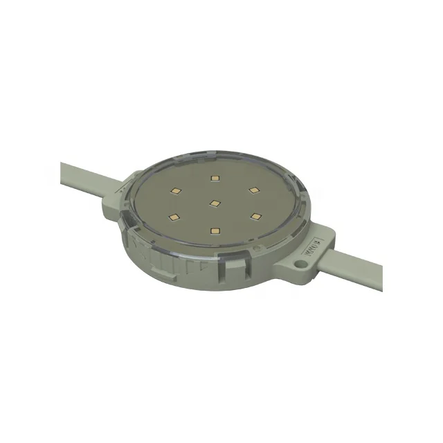 Individually addressable rgb led pixels light pixel 60mm cabochon rgb pixel light 24v