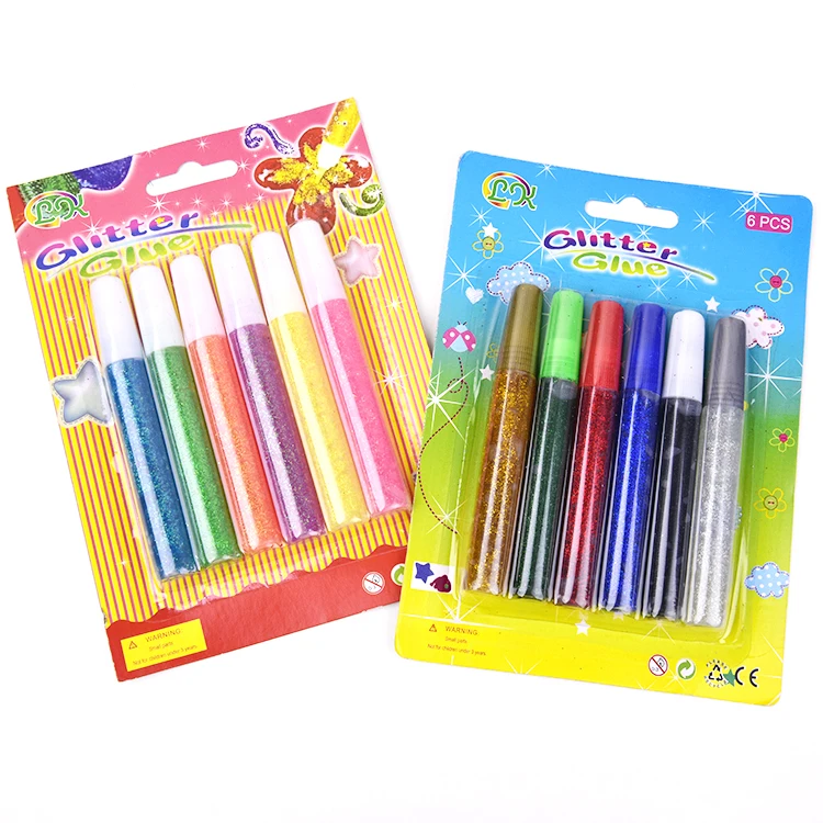 Good Quality Waterproof Festival Decoration 3d Glitter Glue Non Toxic Glitter Glue For Decorate Face