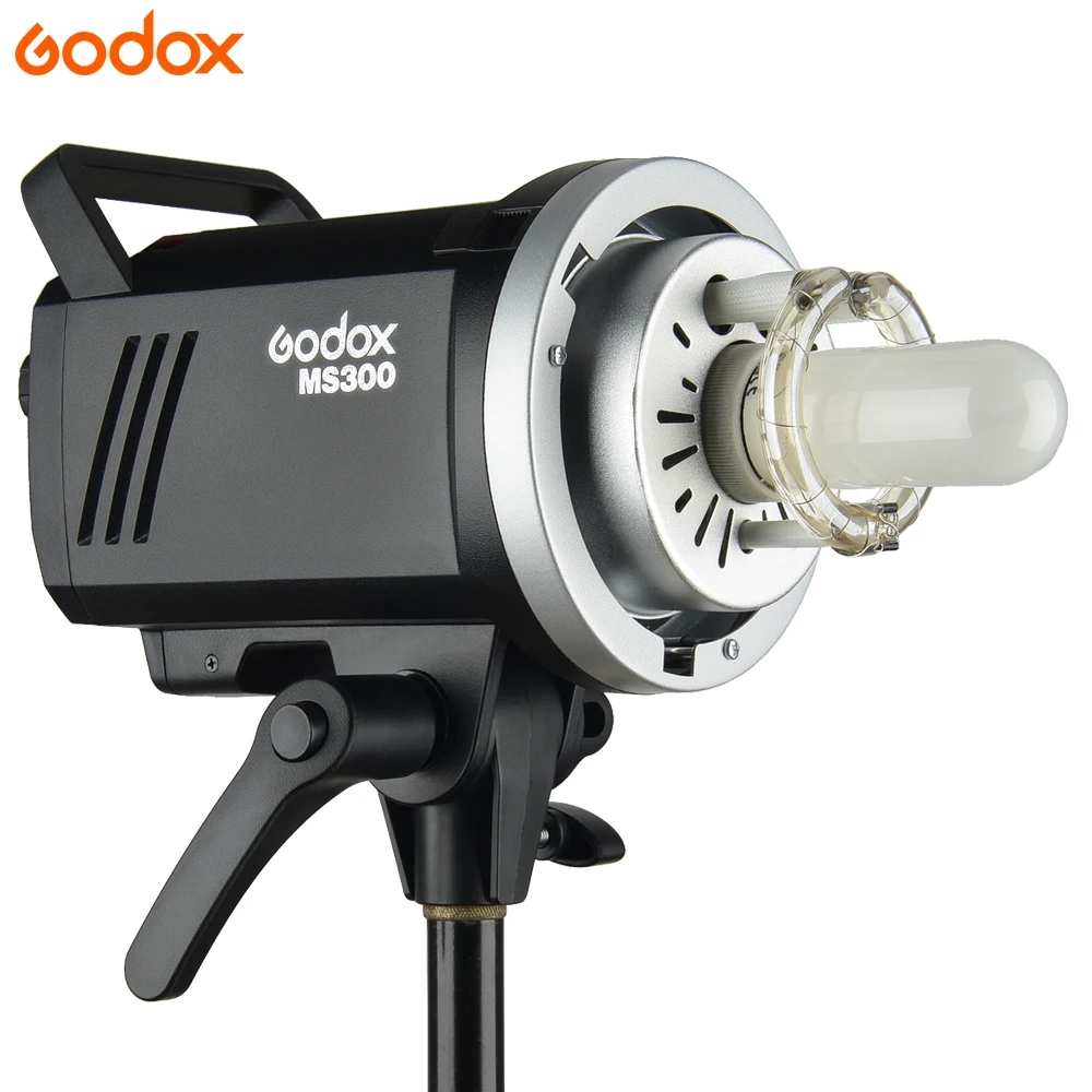 Godox MS300 300W  Portable Mini Master Studio Flash light Lighting Photo Mini Flash Strobe light Small Studio Photography