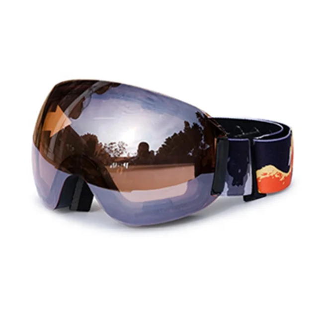 2023 New Design Wholesale Ski Goggles Lens Anti Fog UV400 Snow Ski Goggles OEM available