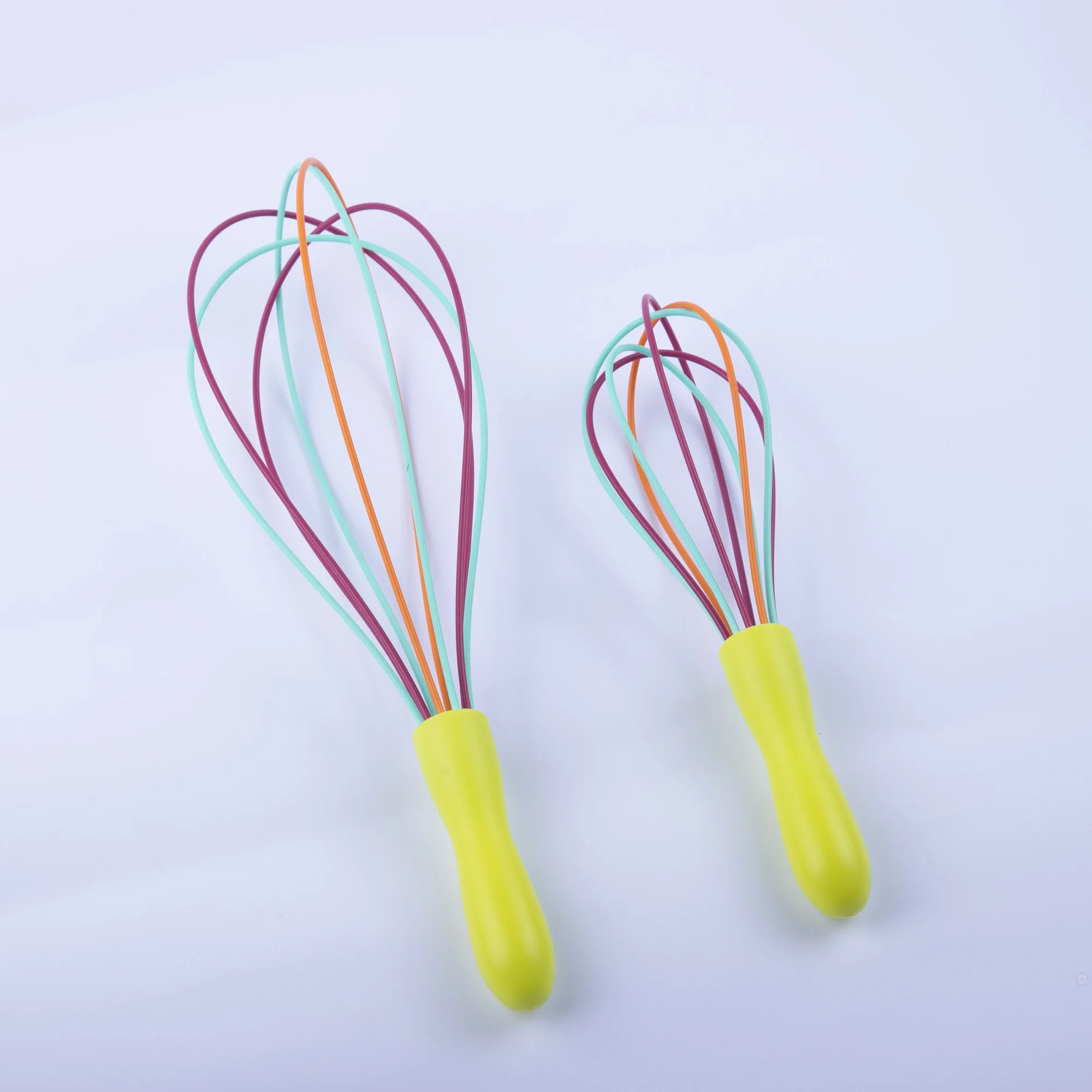 
Hot Sale Whisk Mixer Food Grade Silicone Egg Beaters Kitchen Cooking Tools Egg Whisk 