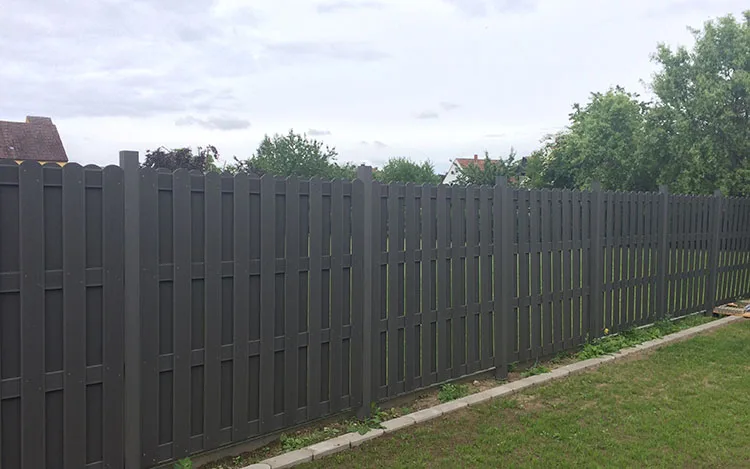 UV resistant DIY siz  wpc fence panels  privacy garden  outdoor fence